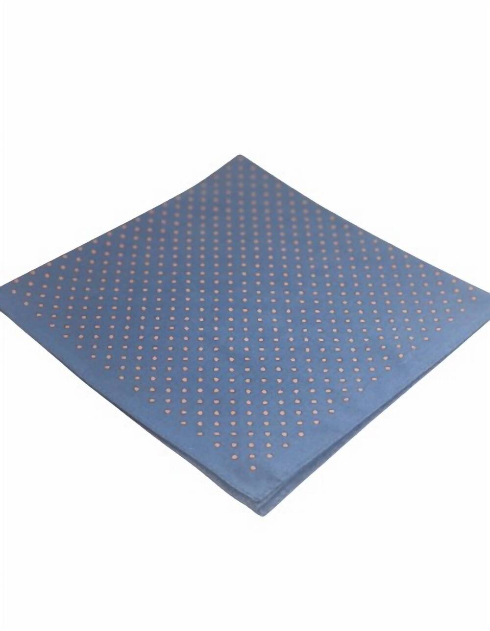 NEW OLD-FASHIONED COMPANY OF TOKYO men's square straight handkerchief in navy wi